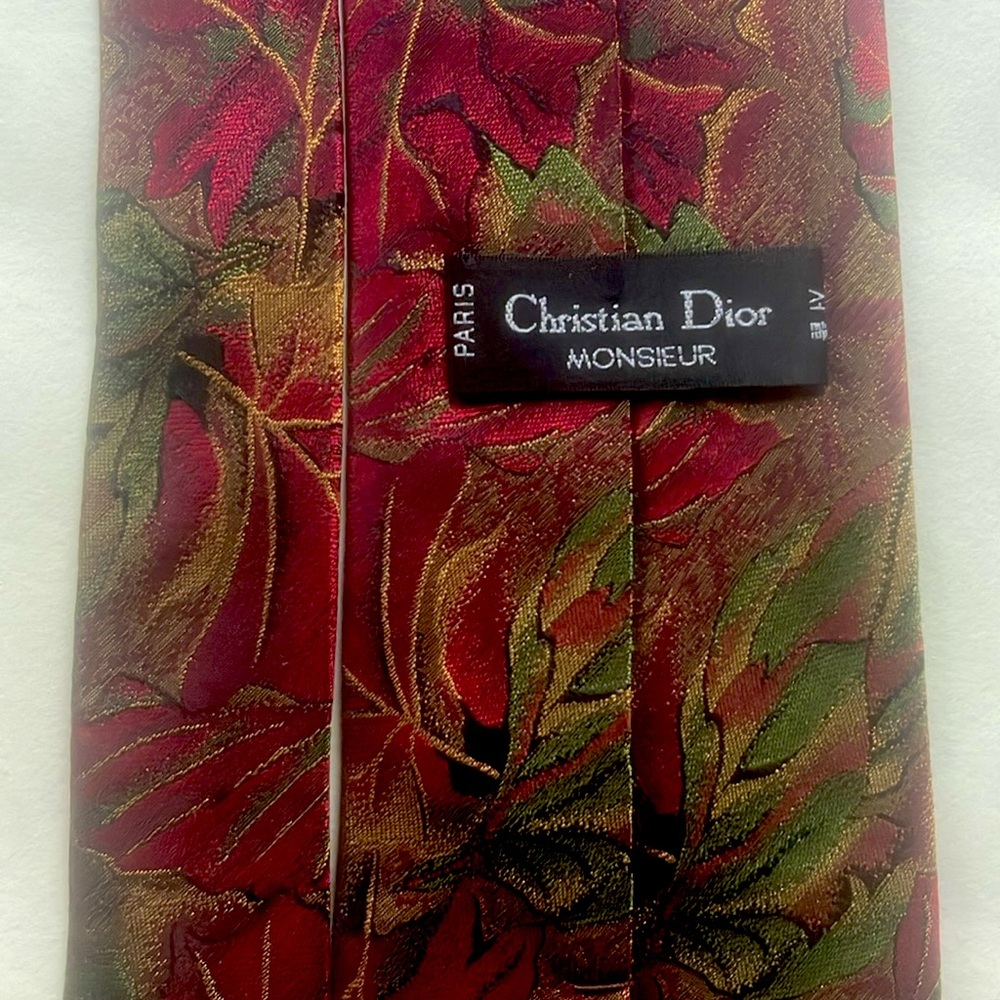 Christian Dior Monsieur silk tie